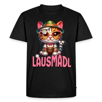 Tracht Damen Outfit Dirndl Ersatz Lausmadl - T-shirt Premium bio Homme - noir - Devant - Nico (187cm)