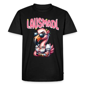 Tracht Damen Outfit Dirndl Ersatz Lausmadl - T-shirt Premium bio Homme - noir - Devant - Nico (187cm)