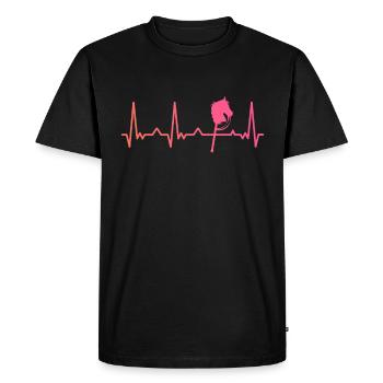 Hobby Horsing Hobby Horse Hobby Horsing - Men's Premium Organic T-Shirt - black - Front - Nico (187cm)