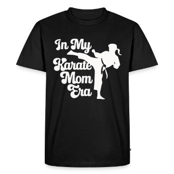 Karaté Karaté Combattant Arts Martiaux - T-shirt Premium bio Homme - noir - Devant - Nico (187cm)