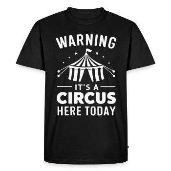 Cirque Carnaval Carnaval - T-shirt Premium bio Homme - noir - Devant - Nico (187cm)