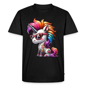 Punk Rock - Je suis vieux mais le punk n’est pas mort - T-shirt Premium bio Homme - noir - Devant - Nico (187cm)