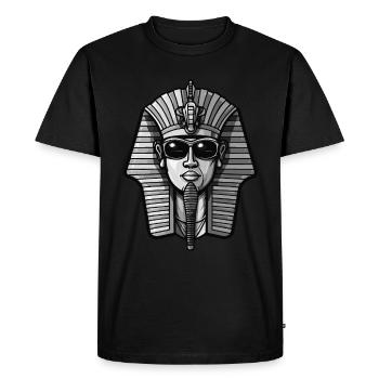 Pharaon mort Hipster Cool Party - T-shirt Premium bio Homme - noir - Devant - Nico (187cm)