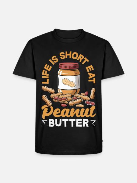 Peanut Butter & Jam Partner Look Design - Men's Premium Organic T-Shirt - black