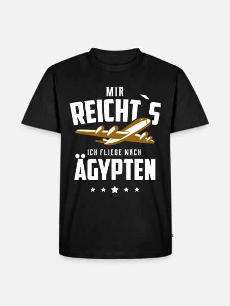 Ägypten - Männer Premium Bio T-Shirt - Schwarz