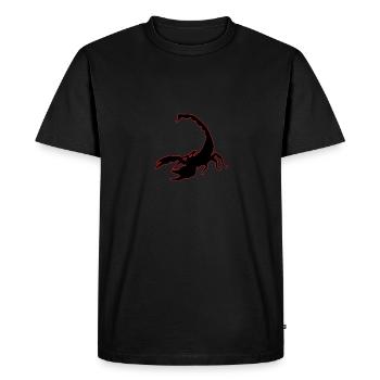 Scorpion - T-shirt Premium bio Homme - noir - Devant - Nico (187cm)