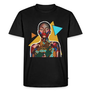Pieces of me - Men's Premium Organic T-Shirt - black - Front - Nico (187cm)