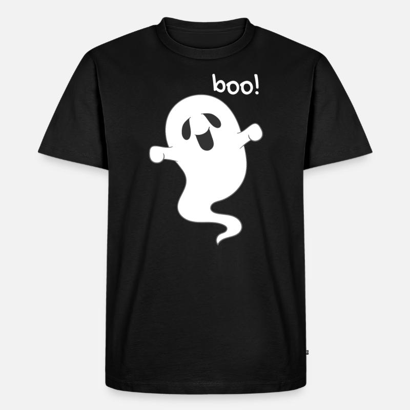 Geist - Männer Premium Bio T-Shirt - Schwarz