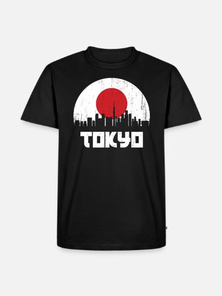 Tokyo - Men's Premium Organic T-Shirt - black