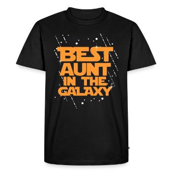 tante - T-shirt Premium bio Homme - noir - Devant - Nico (187cm)