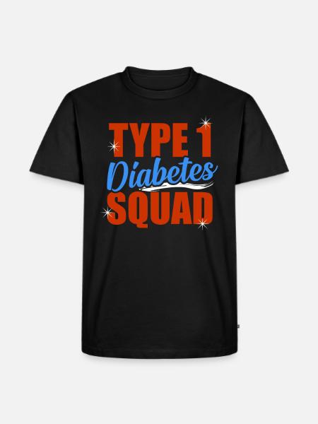 Diabetes Diabetes - Men's Premium Organic T-Shirt - black