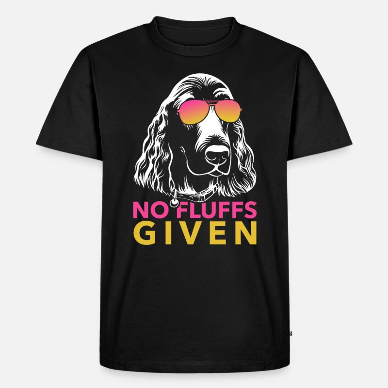 Cocker Spaniel - Männer Premium Bio T-Shirt - Schwarz