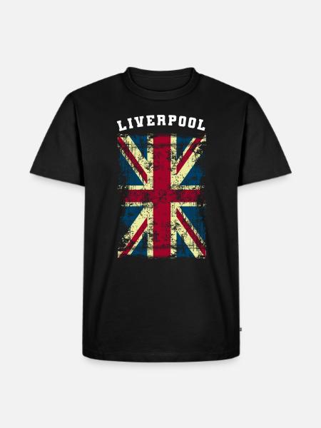 Liverpool - Men's Premium Organic T-Shirt - black