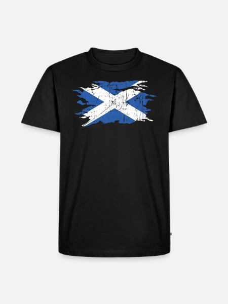 Scotland - Men's Premium Organic T-Shirt - black