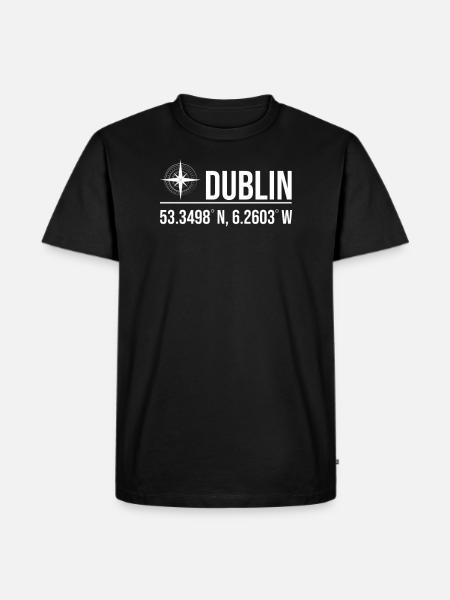 Dublin - Men's Premium Organic T-Shirt - black