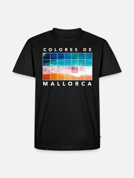 Majorca - Men's Premium Organic T-Shirt - black