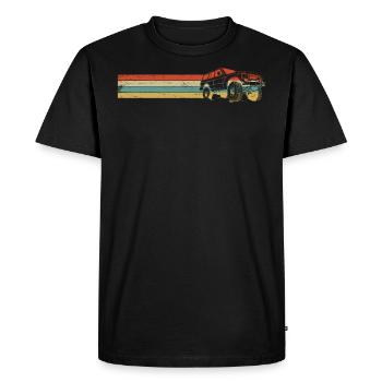 automobile - Men's Premium Organic T-Shirt - black - Front - Nico (187cm)