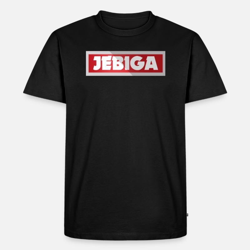 Serbien - Männer Premium Bio T-Shirt - Schwarz