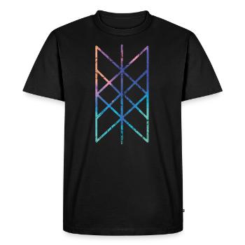 Vikings Vikings - Men's Premium Organic T-Shirt - black - Front - Nico (187cm)