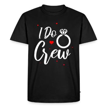 Hen party - Men's Premium Organic T-Shirt - black - Front - Nico (187cm)