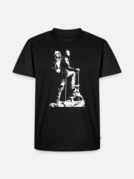 Randonnée - T-shirt Premium bio Homme - noir