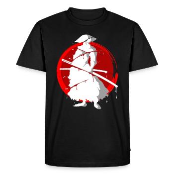 Japon - T-shirt Premium bio Homme - noir - Devant - Nico (187cm)