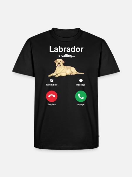 Labrador - T-shirt Premium bio Homme - noir