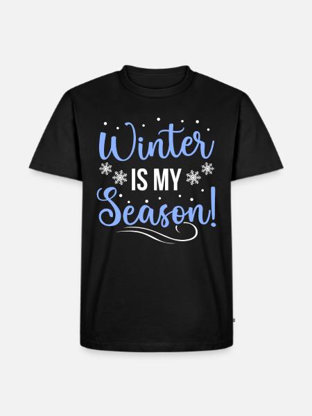 Neige - T-shirt Premium bio Homme - noir