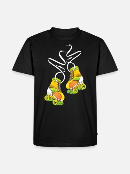 Roller - T-shirt Premium bio Homme - noir