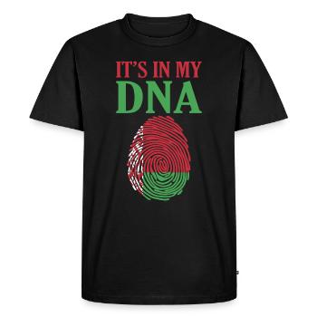Belarus - Men's Premium Organic T-Shirt - black - Front - Nico (187cm)