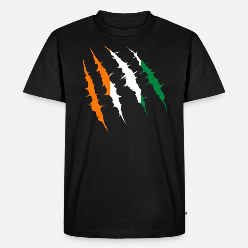 Elfenbeinküste - Männer Premium Bio T-Shirt - Schwarz