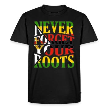 Zimbabwe - T-shirt Premium bio Homme - noir - Devant - Nico (187cm)