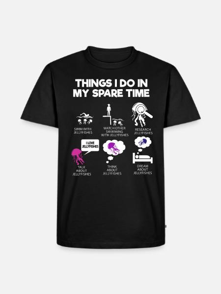 Jellyfish Costume Ocean Aquarium - Men's Premium Organic T-Shirt - black