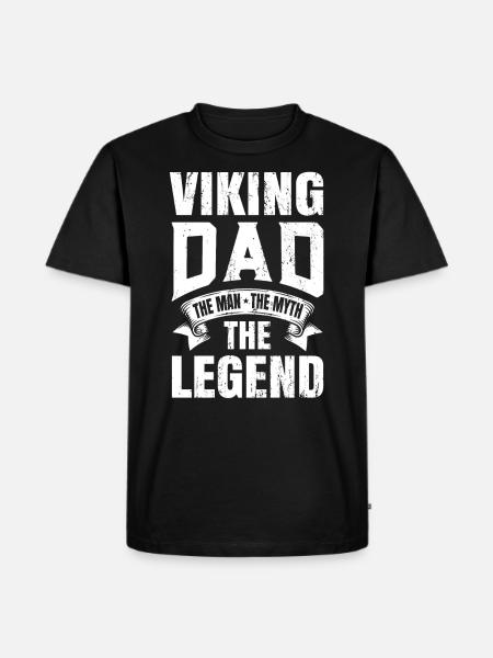 Viking - T-shirt Premium bio Homme - noir