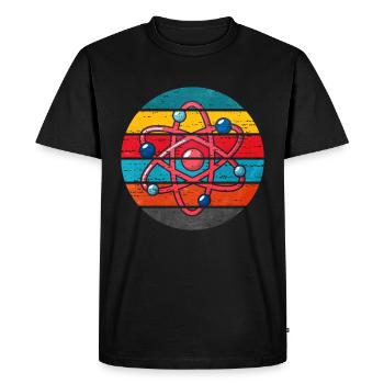 Science - T-shirt Premium bio Homme - noir - Devant - Nico (187cm)