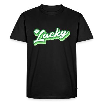 Saint-Patrick - T-shirt Premium bio Homme - noir - Devant - Nico (187cm)