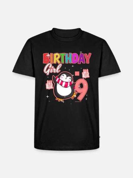 Birthday 9 - Men's Premium Organic T-Shirt - black