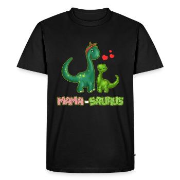 Fête des mères - T-shirt Premium bio Homme - noir - Devant - Nico (187cm)
