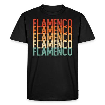 Cadeau de danseur de flamenco espagnol - T-shirt Premium bio Homme - noir - Devant - Nico (187cm)