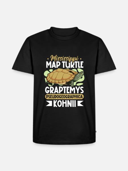 Mississippi Mute Turtle - Men's Premium Organic T-Shirt - black