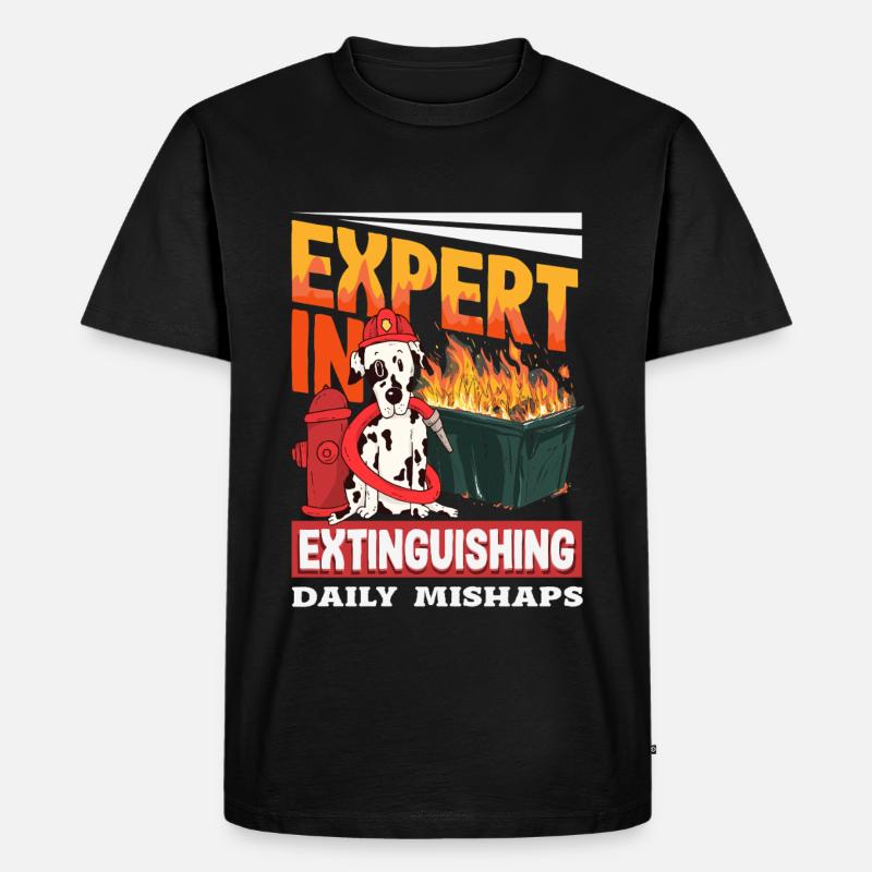 Dumpster Fire Response Team Leader - Men's Premium Organic T-Shirt - black