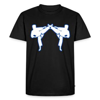Karaté Temps Libre Cadeau Karatéka Sport de Combat - T-shirt Premium bio Homme - noir - Devant - Nico (187cm)