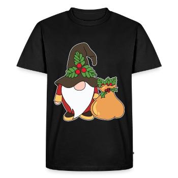 Noël Noël Gnomies - T-shirt Premium bio Homme - noir - Devant - Nico (187cm)