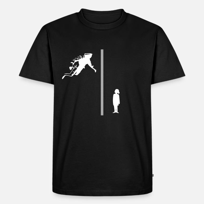 Interstellar_Murph - Männer Premium Bio T-Shirt - Schwarz