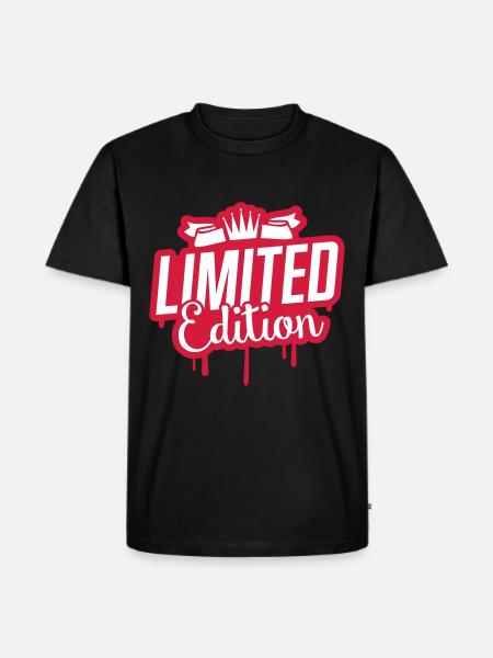 Limited Edition - Men's Premium Organic T-Shirt - black