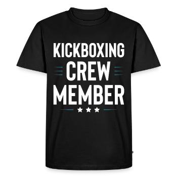 Kickboxing Crew - Men's Premium Organic T-Shirt - black - Front - Nico (187cm)