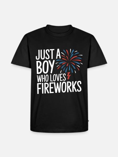 Pyrotechnics Fireworks Pyrotechnics - Men's Premium Organic T-Shirt - black