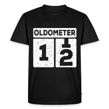 12e anniversaire 12 ans Drôle 12e anniversaire - T-shirt Premium bio Homme - noir - Devant - Nico (187cm)