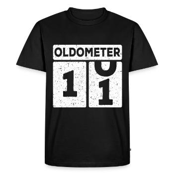 11th birthday 11 years Funny 11th birthday - Men's Premium Organic T-Shirt - black - Front - Nico (187cm)