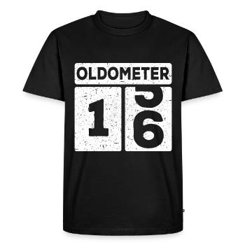 16e anniversaire 16 ans Drôle 16e anniversaire - T-shirt Premium bio Homme - noir - Devant - Nico (187cm)